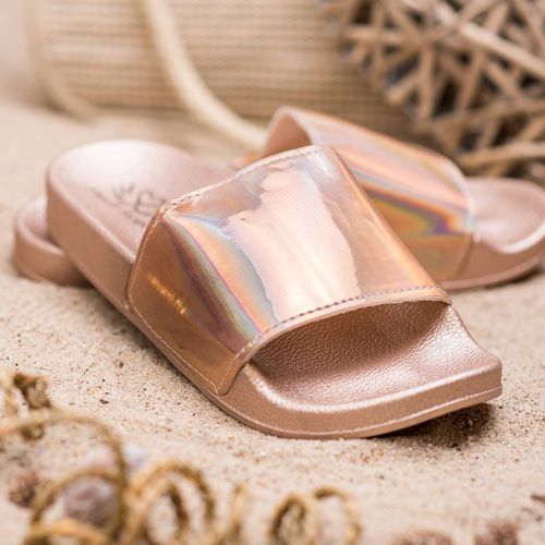 Modne Klapki Rose Gold r.40 na Arena.pl