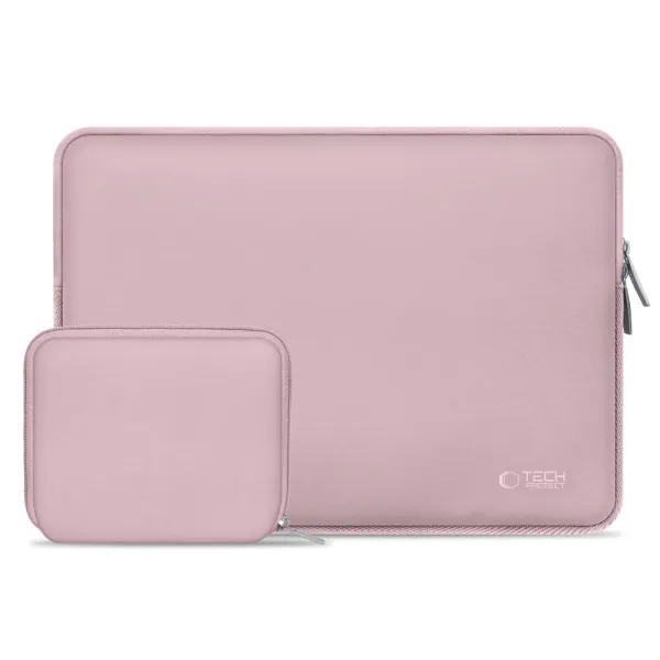 Torba na laptopa 15-16" Tech-Protect Neoslim - różowa zdjęcie 1