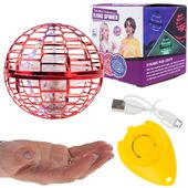 LATAJĄCA KULA PIŁKA MAGICZNA RĘCZNIE STEROWANA UFO FLYNOVA FLYING SPINNER