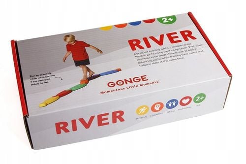 Tor animacyjny sensoryczna ścieżka do ćwiczeń Gonge kolorowa rzeka na Arena.pl