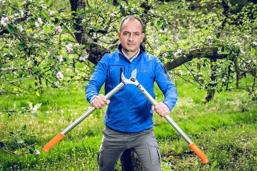 NOŻYCE KOWADEŁKOWE OGRODOWY DWURĘCZNY do GRUBYCH GAŁĘZI LOWE 22 80cm 45 mm na Arena.pl