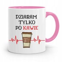 Dla Tatuażystki Tatuażysty Kubek Różowy Na Prezent Z Nadrukiem Ze Zdjęciem