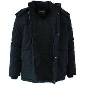 Męska kurtka zimowa rozsuwana 3xl z kapturem