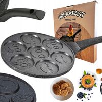 Patelnia do jajek i placków naleśników 26 cm non-stick (nieprzywierająca)