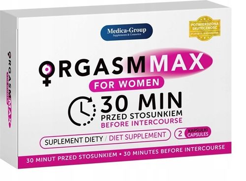 TABLETKI ORGASM MAX na ORGAZM i LIBIDO DLA KOBIET na Arena.pl