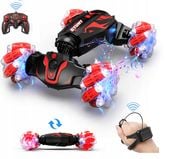 Auto Zdalnie Sterowane LED STUNT TD161S sterowany ręcznie kaskaderski RC