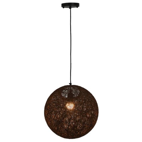 Lampa Wisząca, Brązowa, Kula, 35 Cm, E27 na Arena.pl