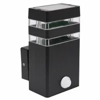 Lampa elewacyjna zewnętrzna kinkiet ogrodowy PIR