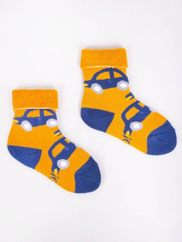 Skarpety chłopięce frotte kolorowe 6PAK 17-19 YOCLUB na Arena.pl