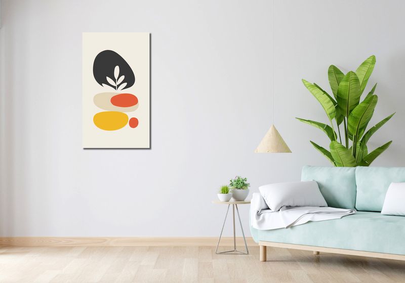 Obraz 50x90cm Botaniczna Spójność zdjęcie 2