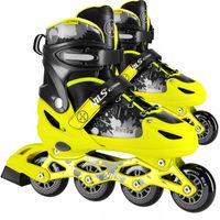 Rolki Regulowane Rekreacyjne Kauczukowe Kółka Dla Dziecka 39-42