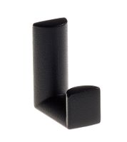 Wieszak na ubrania Schwinn Z317 Nowoczesny Rozstaw w mm - 32, Kolor pokrycia - Czarny struktura