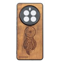 Drewniane Etui Bewood do Realme 12 Pro / 12 Pro Plus ŁAPACZ SNÓW IMBUIA
