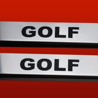 Listwa progowa VOLKSWAGEN GOLF MK7 Stal nierdzewna 304 połysk z czarnymi li