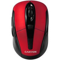 canyon mysz bezprzewodowa mso-w6 czerwona