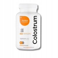COLOSTRUM JUNIOR Z PROBIOTYKIEM DLA DZIECI NA ODPORNOŚĆ 80 szt CUKIERKI.
