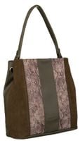 torebka damska 6885-4 khaki