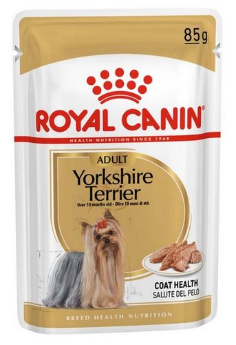 Karma dla psów dorosłych rasy Yorkshire Terrier - Royal Canin Pasztet 85g na Arena.pl