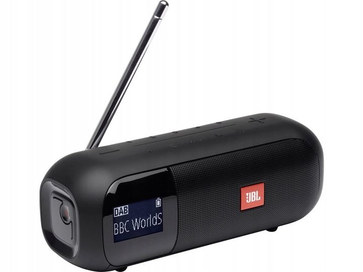 RADIO JBL Tuner 2 DAB+/FM BLUETOOTH IPX7 Czarne zdjęcie 1