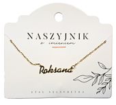 Naszyjnik z imieniem Roksana