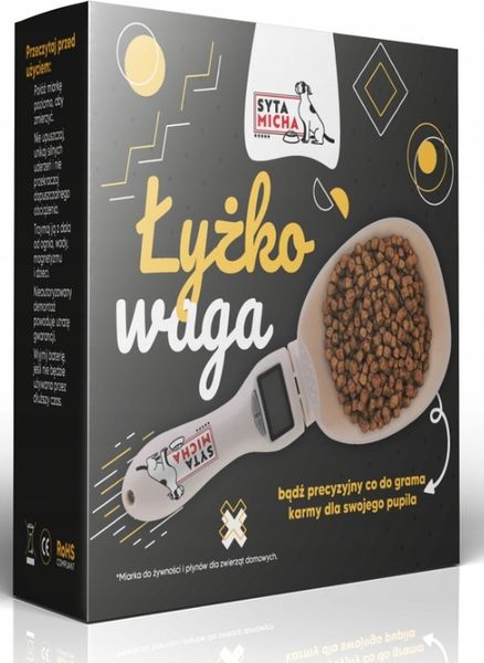 Syta micha Łyżko Waga do ważenia karmy z wyświetlaczem zdjęcie 2