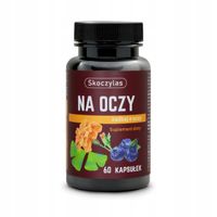 Skoczylas NA OCZY Luteina Ginkgo Biloba Borówka 60 kapsułek