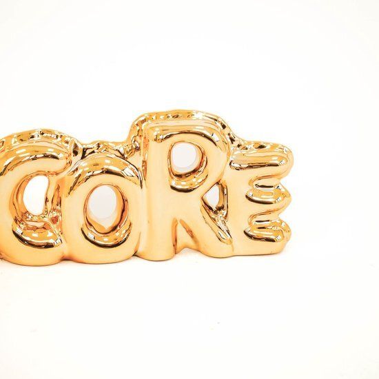 Figurka Hardcore balonowa złota zdjęcie 5