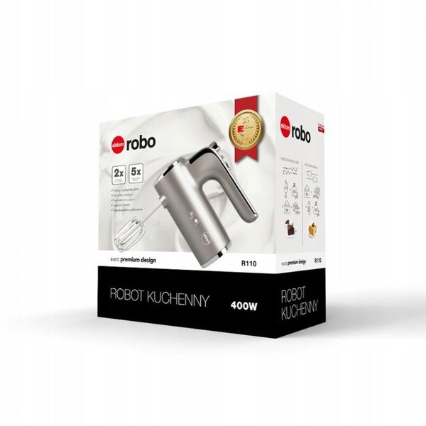 ROBOT KUCHENNY MIKSER RĘCZNY TURBO R110 ELDOM 400W zdjęcie 11