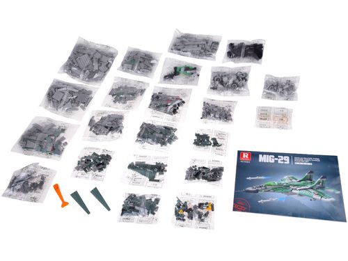 DLA DZIECI ZESTAW KLOCKI  SAMOLOT MYŚLIWSKI na Arena.pl