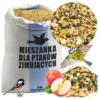 KARMA POKARM ZIARNO SŁONECZNIK DO KARMNIK DLA DZIKICH PTAKÓW