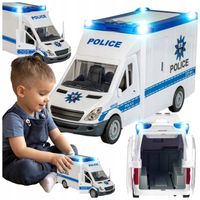 AUTO RADIOWÓZ POLICJA Swiatło,Dzwięk Idealna Zabawka dla Młodych Bohaterów!