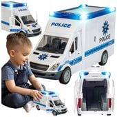 AUTO RADIOWÓZ POLICJA Swiatło,Dzwięk Idealna Zabawka dla Młodych Bohaterów!