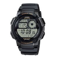 Zegarek Unisex Casio WORLD TIME ILLUMINATOR - 5 ALARMS. 10 YEAR BATTERY Cza
