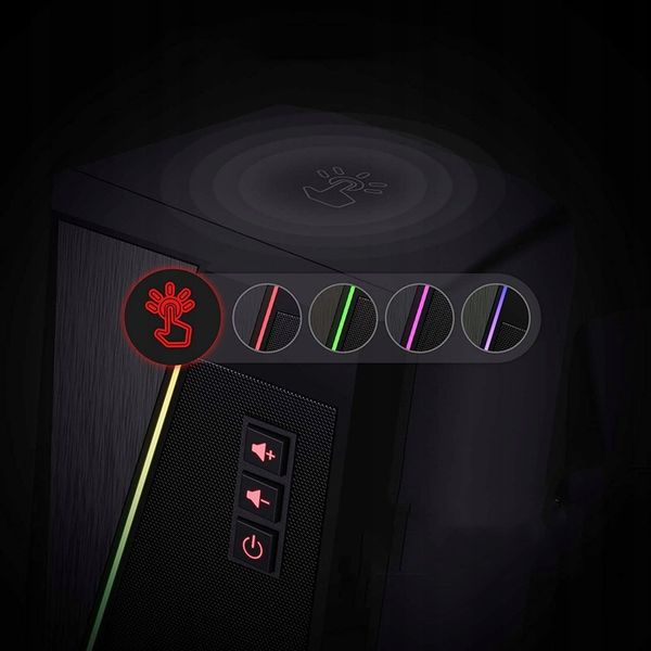 Głośniki Komputerowe Zasilanie USB Bluetooth + AUX zdjęcie 9
