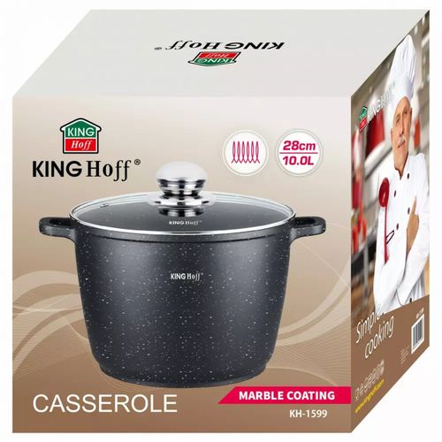 kinghoff garnek marmurowy 28cm kh-1599 10l na Arena.pl