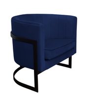 Fotel Glamour podstawa czarna MG16