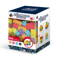 Klocki małych geniuszy 120 elementów