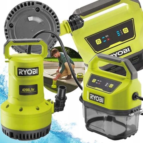 RYOBI POMPA AKUMULATOROWA 18V RY18SPA WODY OGRODU na Arena.pl