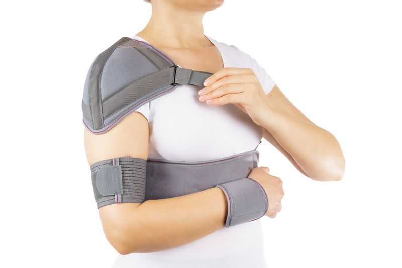 ORTEZA STABILIZATOR TEMBLAK BARKU RAMIĘ OBOJCZYKA zdjęcie 5