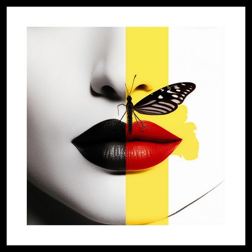 Plakat 30x30cm Motyla Piękność na Arena.pl