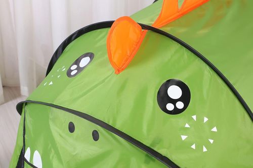 namiot samorozkładający dla dzieci domek do domu ogrodu zielony dinozaur na Arena.pl