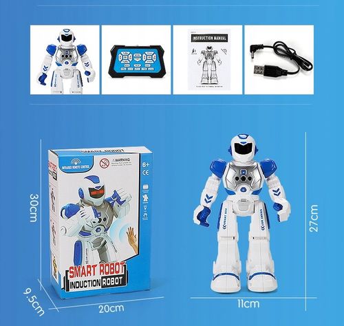 INTELIGENTNY ROBOT DLA DZIECI Z CZUJNIKIEM GESTÓW I PILOTEM na Arena.pl