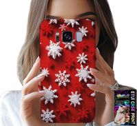 ETUI DO SAMSUNG GALAXY S8 - PŁATKI ŚNIEGU, ŚNIEG, GWIAZDKI, ŚWIĘTA
