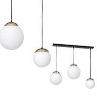 Lampa wisząca SPARTA BLACK / GOLD 3xE14