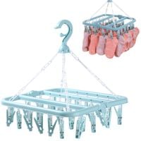 Wielofunkcyjna duża suszarka wieszak na bieliznę skarpetki suszenie ubrań