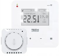 BEZPRZEWODOWY STEROWNIK POKOJOWY REGULATOR TEMPERATURY TECH T-5z Wi-Fi WIFI
