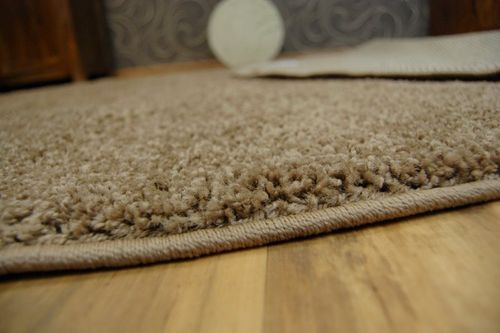 Dywan owalny JAZZY BASIC ciemny beż na Arena.pl