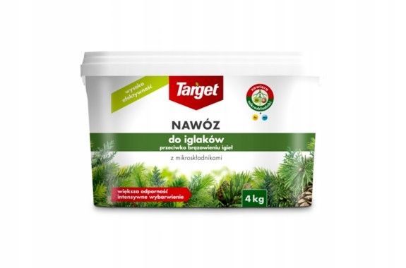 Nawóz do iglaków przeciw brązowieniu igieł z mikroskładnikami 4 kg - Target zdjęcie 1