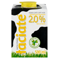 Łaciate Mleko UHT 2,0 % 500 ml x 4 sztuk