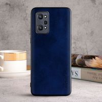 Etui AIORIA Vintage LEATHER do Realme GT2 Pro 5G niebieski